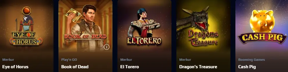 Spielangebot bei NETBET CASINO