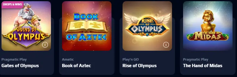 Spiele im NETBET CASINO
