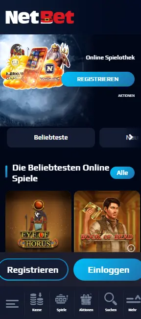 Mobiles Casino NETBET CASINO