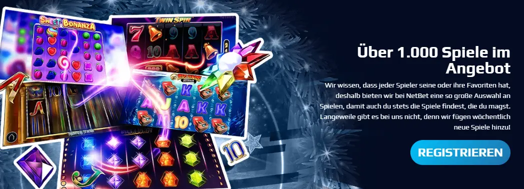 Registrierung im NETBET CASINO
