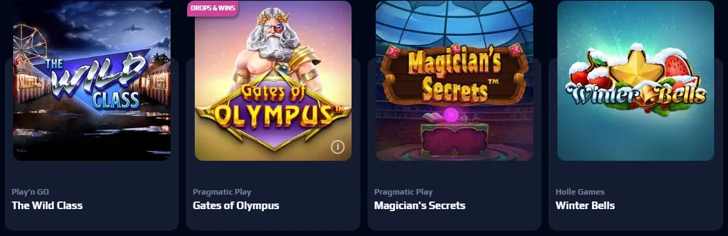 Verfügbare Spielautomaten-Arten bei NETBET CASINO

